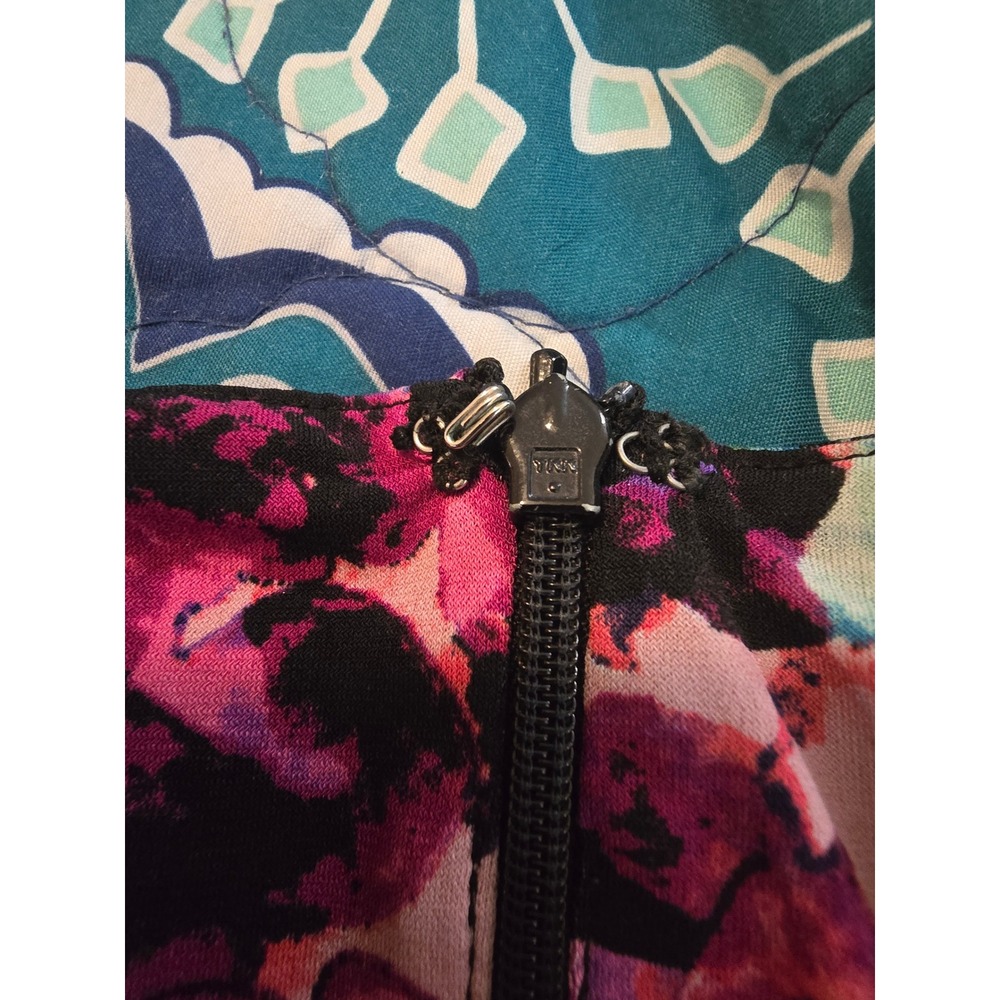 Taylor Floral Maxi Dress 14 Faux Wrap Wedding Guest Garden Party Cruise - Picture 7 of 7